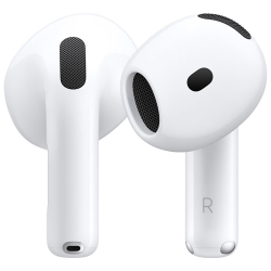 APPLE Refurbished (Fair) - Airpods 4 In-Ear Active Noise Cancelling True Wireless Earbuds With USB-C Charging Case