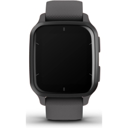 GARMIN Venu® Sq 2 Gps Smartwatch, All-Day Health Monitoring, Long-Lasting Battery Life, Amoled Display, Slate And Shadow In Gray