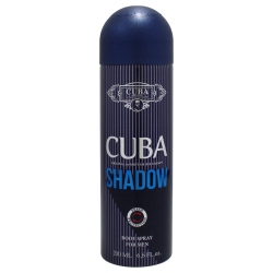 CUBA Shadow By for Men - 6.6 OZ Body Spray
