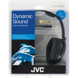 JVC AMERICA Jvc Harx500 Full-Size Around Ear Headphone 40MM Neodymium Driver (White) [Headphones]
