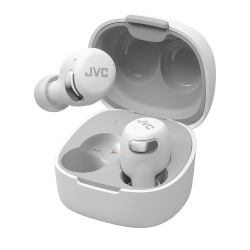 JVC - Compact Noise Cancelling Headphones With Microphone And Touch Control In White