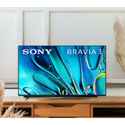 SONY Refurbished (Good) - K-65S30 Bravia 3 65" 4K HDr Led Smart Google Tv - 2024