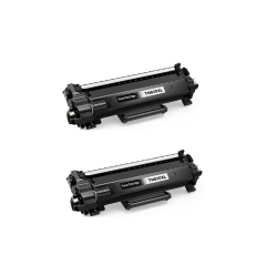 PRINTER SOLUTION High Yield Compatible 2 Pack Brother Tn830 Tn-830 Tn830Xl Tn-830Xl Toner Cartridges for Hl-L2400D Hl-L2405W Hl-L2480Dw Dcp-L2640Dw