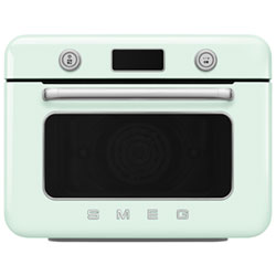 Four Grille-Pain De Comptoir Combiné 10-En-1 Avec Friture À Air Chaud Et Cuisson À Vapeur De Smeg - 1,05 Pi³ - Vert Pastel