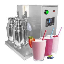 ALDKITCHEN A-Mts2 Electric Milkshaker | Double Cup Milk Tea Shaker | Stainless Steel | 110V