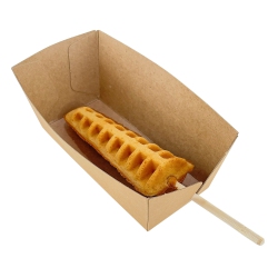 GORILLAROCK Paper Bowls | Disposal Bowls for Stick Waffles, Corn Dogs, Etc