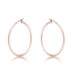 JGI Elegant Hoop Earrings In Multicolor