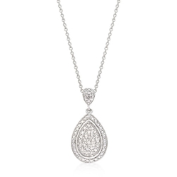 JGI Teardrop Crest Pendant In Multicolor