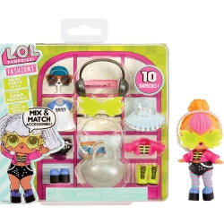 MGAE L.o.l. Surprise Fashion Packs Music Party Style - 6 Unique Styles Each (3) Outfits, (2) Pairs Of Shoes, (4) Accessories