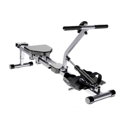 TOPTENG Folding Mute Single Bar Rowing Machine Rower Exercise for Home Cardio Workouts