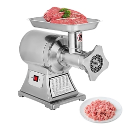 GORILLAROCK Gr-Pd12 Meat Grinder Commercial | Electric Minced Meat Maker | Stainless Steel Meat Chopper | 110V