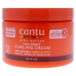 CANTU Shea Butter Coconut Curling Cream By for Unisex - 12 OZ Cream