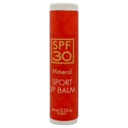HAMPTON SUN Mineral Sport Lip Balm Spf 30 By for Unisex - 0.15 OZ Lip Balm