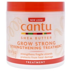 CANTU Shea Butter Grow Strong Strengthening Treatment By for Unisex - 6 OZ Treatment