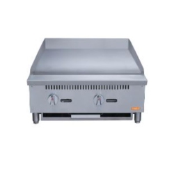 BRIKA EQUIPMENT Brika Bmg-24 Commercial 24" Manual Griddle - Natural Gas/propane Lpg Conversion Kit Included