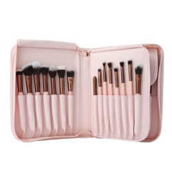 LUXIE Beauty - 30PC Brush Book Set - Rose In Gold