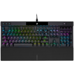 CORSAIR - K70 Pro RGB Mechanical Gaming Keyboard With Pbt Double Shot Keycaps - Cherry Mx In Red