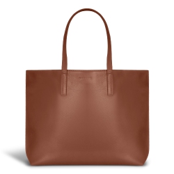 CHAMPS Onyx Collection - Leather Open Tote
