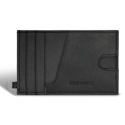 CHAMPS Iconic Collection - Leather Slim Cardholder In Multicolor