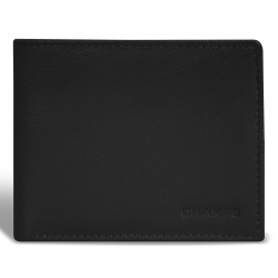 CHAMPS Onyx Collection - Leather Zip Bi-Fold Wallet In Multicolor