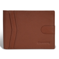 CHAMPS Onyx Collection - Leather Access Center Wing Wallet In Multicolor