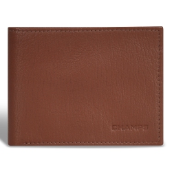 CHAMPS Onyx Collection - Leather Top Wing Wallet In Multicolor