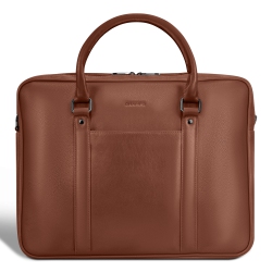 CHAMPS Onyx Collection - Leather Briefcase