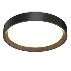 BAZZ Solas 15-Inch Led Flush Mount Ceiling Light, Dimmable, 1320 Lumens, Adjustable Color Temperature (2700K-5000K), 25W Energy-Efficient, 50, 000