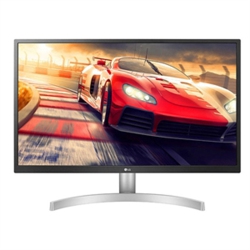LG - 27" 4K Ultra HD 60Hz 5Ms Gtg Ips HDr Led Freesync Gaming Monitor (27Ul500-W) - In White