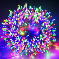 NONE 66Ft 200 Leds Christmas String Lights, Halloween String Lights 8 Modes Fairy Lights \w End-To-End Plug Decoration for Christmas Indoor Outdoor