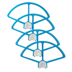 ULTIMAXX Dji Phantom 1 2 3 Quick Release Propeller Guard (Blue, Set Of 4)
