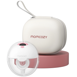 MOMCOZY M5 Pinky Breast Pump Hands Free, Electric 24Mm