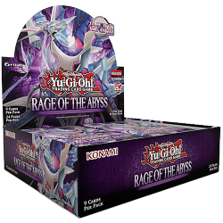 KONAMI Yugioh Trading Card Game: Rage Of The Abyss Booster Box 24 Packs, 9 Cards Per Pack