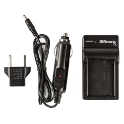 ULTIMAXX Travel Battery Charger Ac Adapter for Sony Np-Fv50 Np-Fv70 Np-Fv100 Q8K6