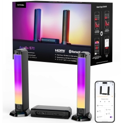 ULTIMEA Apollo S70Se - 5.0Ch Detachable Sound Bar for Smart Tv, PC Soundbar \w RGB Light \w App Control, 120W Peak Power, Bluetooth 5.3 Tv Sound Bar