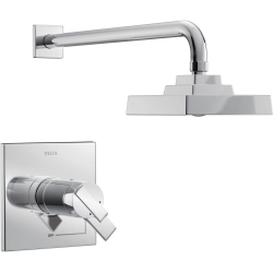 DELTA FAUCET Delta T17T267 Ara Tempassure 17T Series Shower Only Trim, Chrome, 24.00 X 6.50 X 16.00 Inches