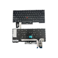 LIXSUNTEK Replacement Us Keyboard for Lenovo Thinkpad T490S T495S T14S P1 X1 Extreme Gen1 Gen2 Laptop No Frame (No Backlight) Sn20R66042 02Hm208
