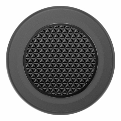 POPSOCKETS Popgrip for Magsafe Round With Adapter Ring | Triangle Knurled In Black