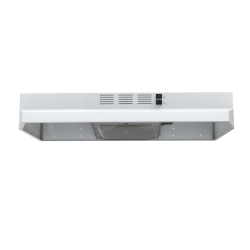 VESTA Cincinnati 30" Range Hood Ducted/ductless Convertible Stainless Steel Range Hood In White