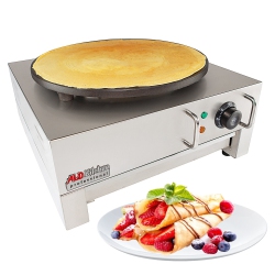 ALDKITCHEN Ap-583 Crepe Maker Commercial | Electric Pancake Machine | Nonstick | 110V