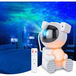 YOULIGHTS Astronaut Light Projector, Galaxy Projector for Bedroom, Star Projector \w Moon Lamp, Led Nebula Night Light for Kids, Room Decor, Party
