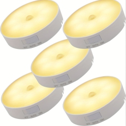 YOULIGHTS Motion Sensor Night Light, USB Charging Path Night Light, 8 Led Motion Detection Warm Light Stick, Suitable