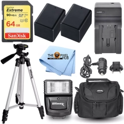 ULTIMAXX Essential Accessory Bundle for Canon Vixia Hf R800 R80 R82 R50 R52 R400 R40 M52