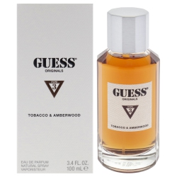 GUESS Originals Type 3 Tobacco And Amberwood By for Men - 3.4 OZ Edp Spray