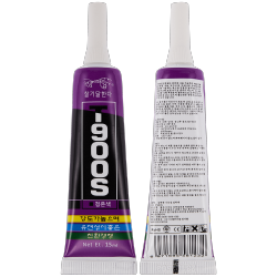 ESOURCE PARTS Replacement Multi-Purpose Glue Adhesive T900S (15Ml / Black) (Zhanlida)