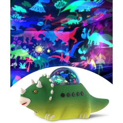 YOULIGHTS Dinosaur Toys for Kids 3-5, Dinosaur Night Light Projector Lamp for Kids Bedroom, Birthday Gift for Toddler, Dinosaur Projector Nightlight