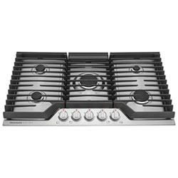 Open Box - Frigidaire Gallery 36" 5-Burner Gas Cooktop (GCCG3648AS) - Stainless Steel
