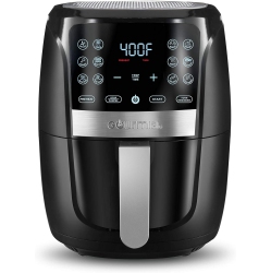 GOURMIA Air Fryer Oven Digital Display 5 Quart Large Airfryer Cooker 12 Touch Cooking Presets, Xl Air Fryer Basket 1500W Power Multifunction