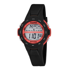 CALYPSO BY FESTINA Boys / Girls Digital Watch, 35MM Round Colorful Digital Watches for Kids \w Alarm, Chronograph, Timer, Light, Day Calendar