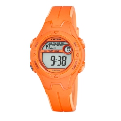 CALYPSO BY FESTINA K5849 - 35MM Round Kids Digital Sports Watch, Quartz, Silicone Strap, Chronograph, Alarm, 12H/24H, Day, Date, Month, Water